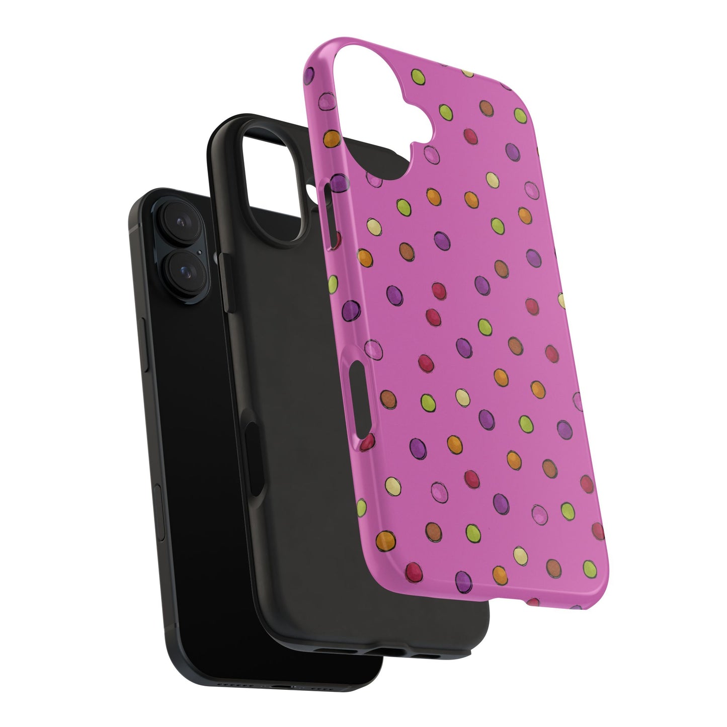 Tea Dot Pink Phone Case