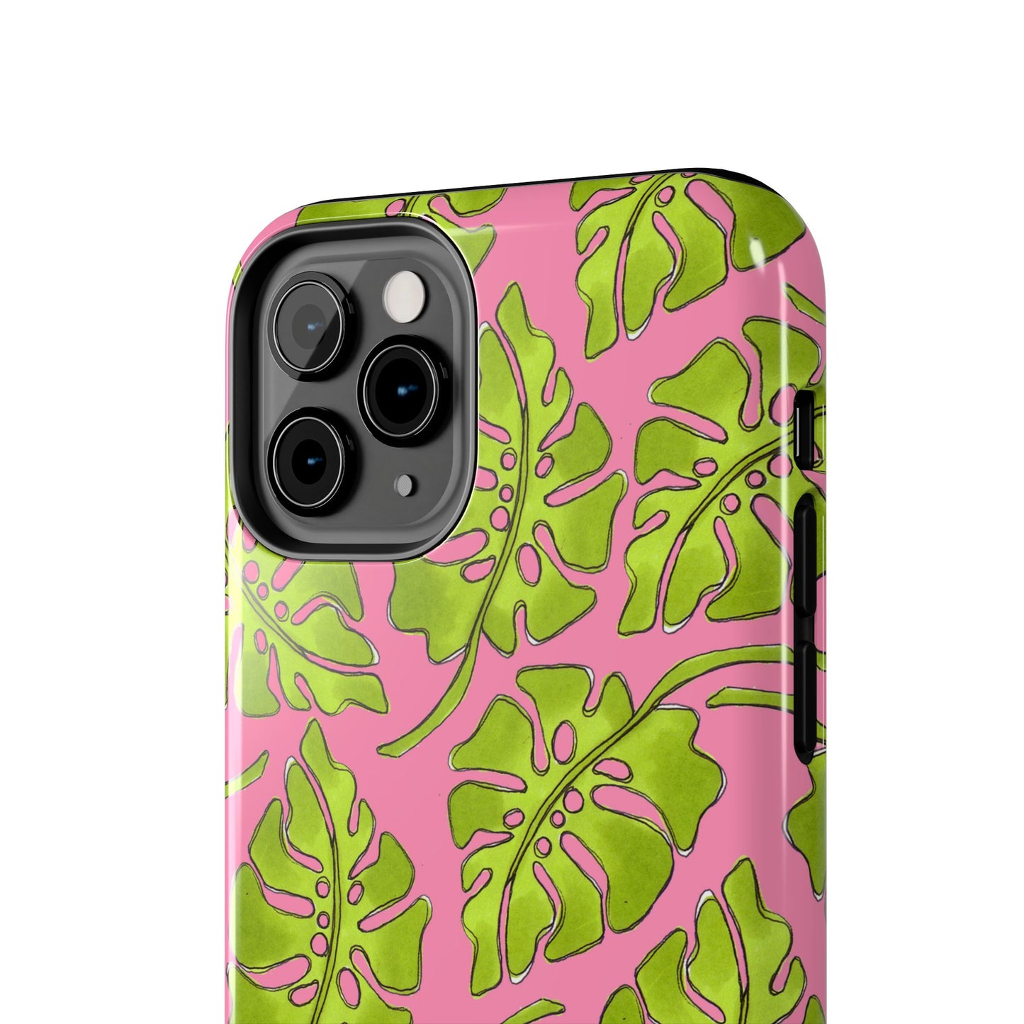 Big Leaf Pink Phone Case