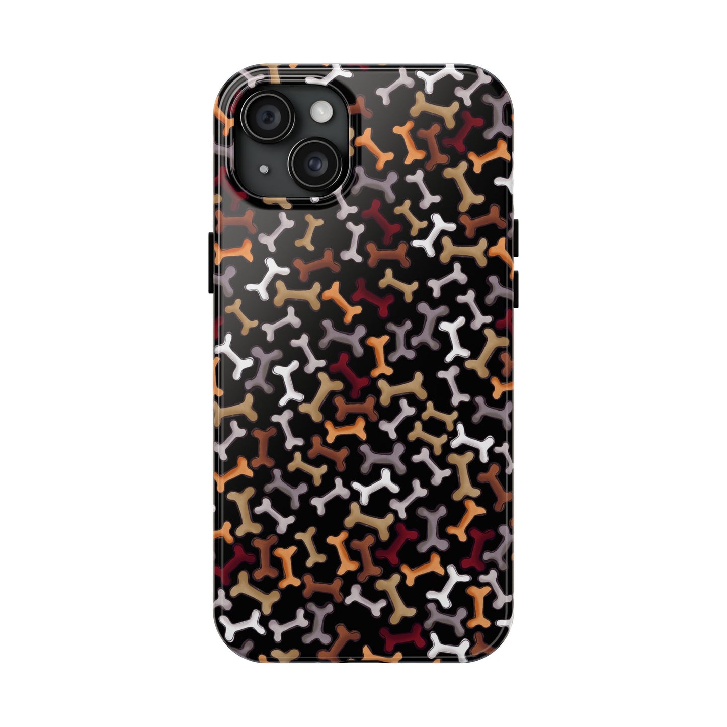 Dog Bones Black Phone Case