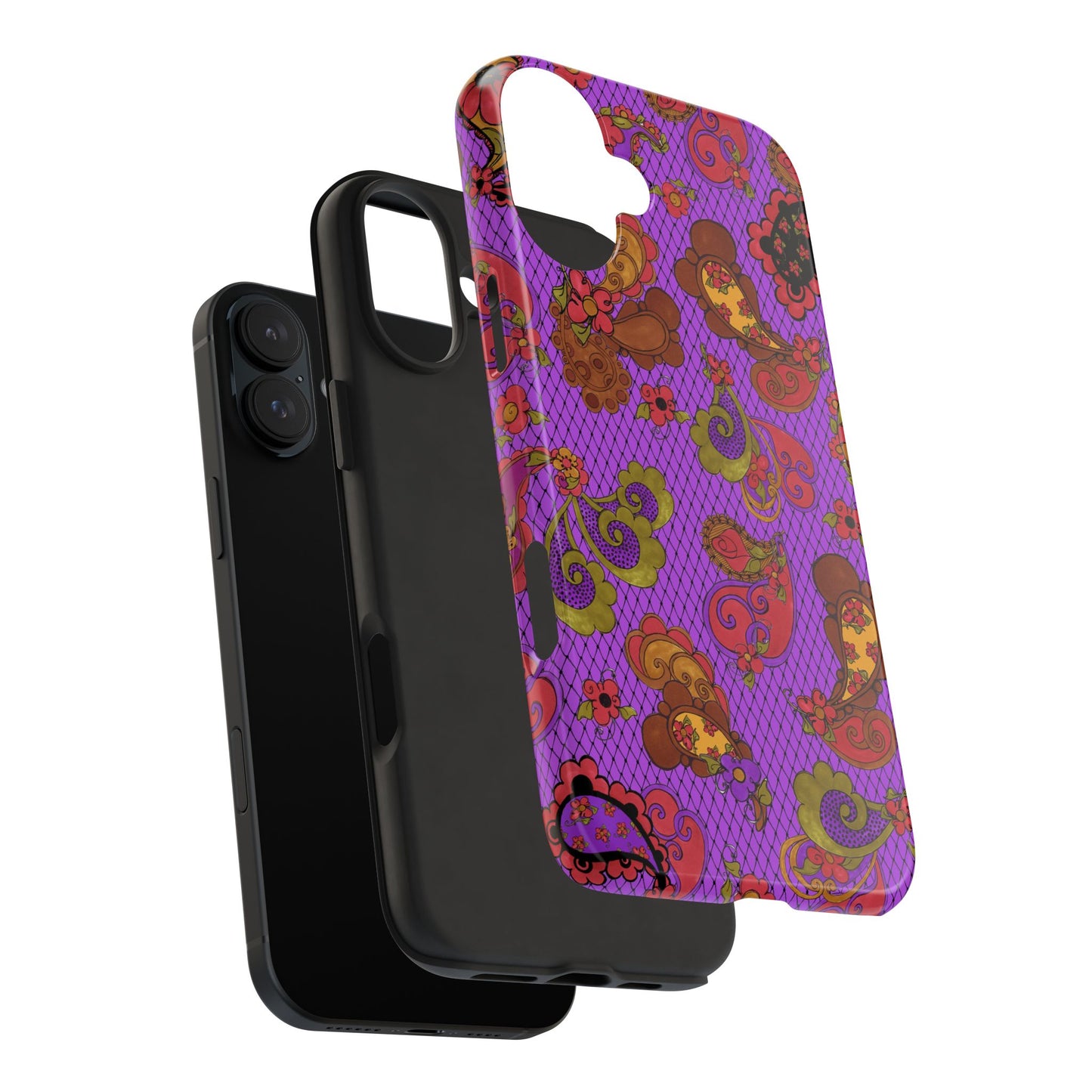Posie Paisley Purple Phone Case