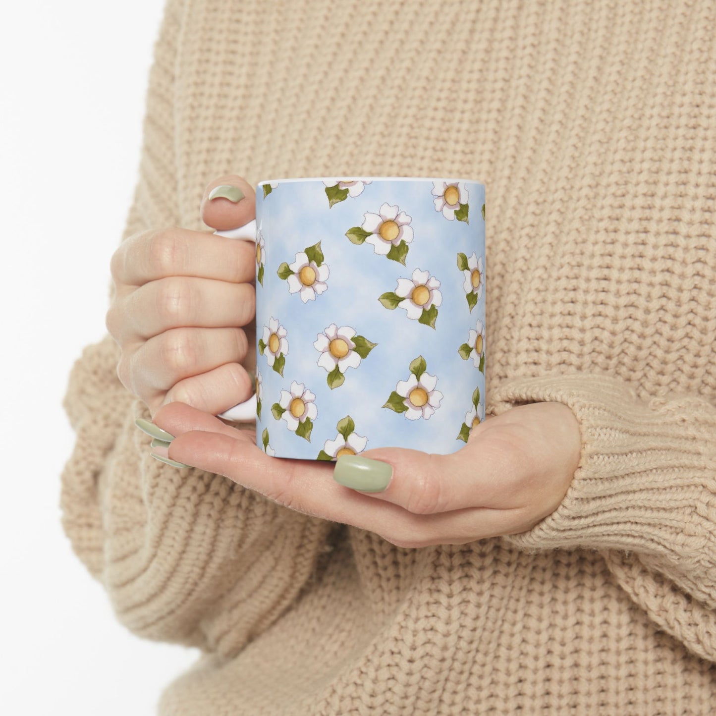 Daisies Blue Sky Cup