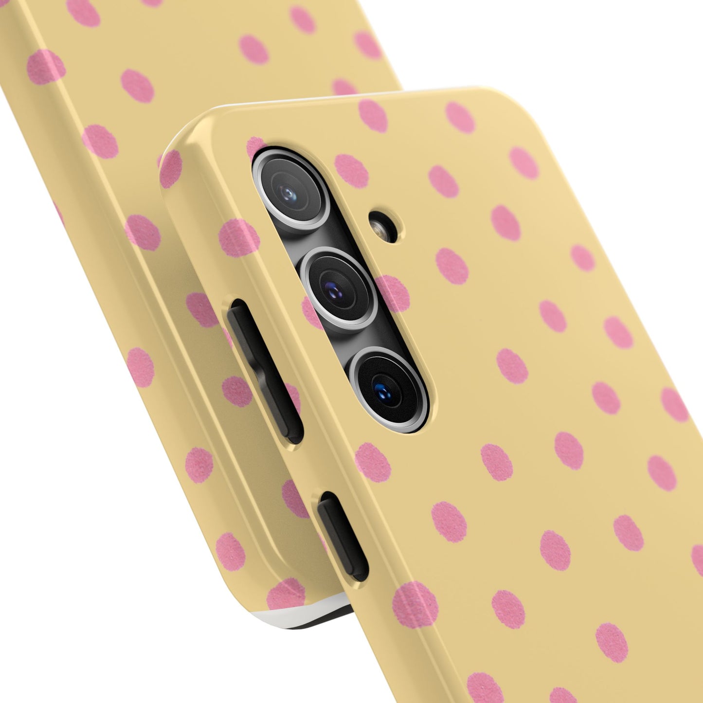 Medium Dots Sunshine / Pink Phone Case