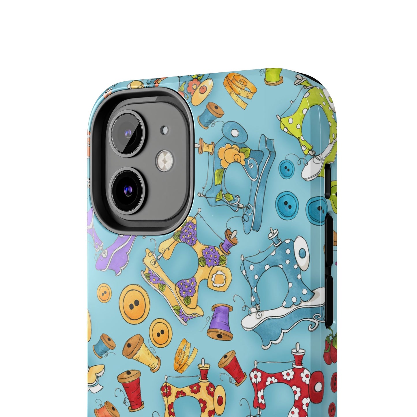 Sew Assorted Turquoise Phone Case