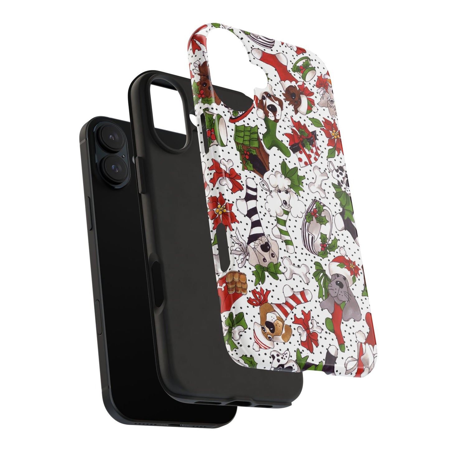 Holiday Fun Toss White Phone Case