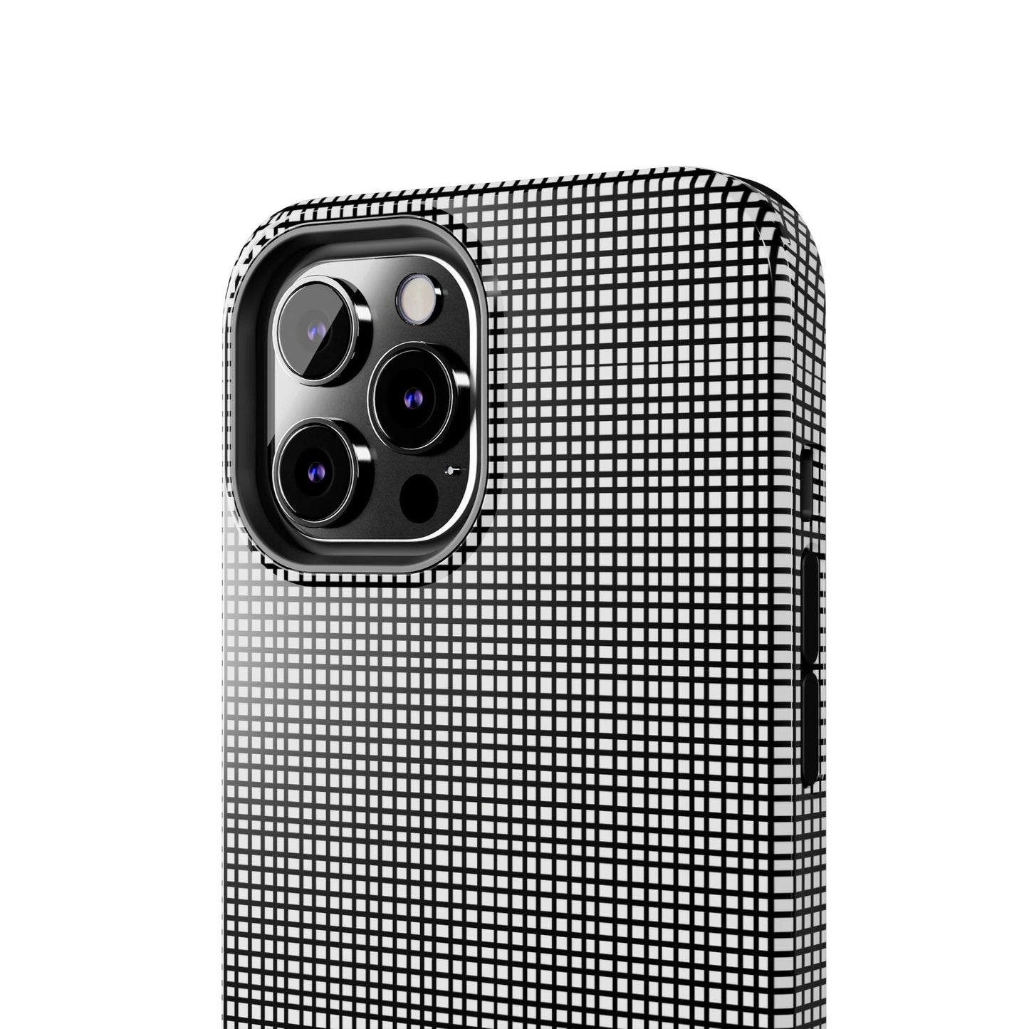 Window Pane White / Black Phone Case