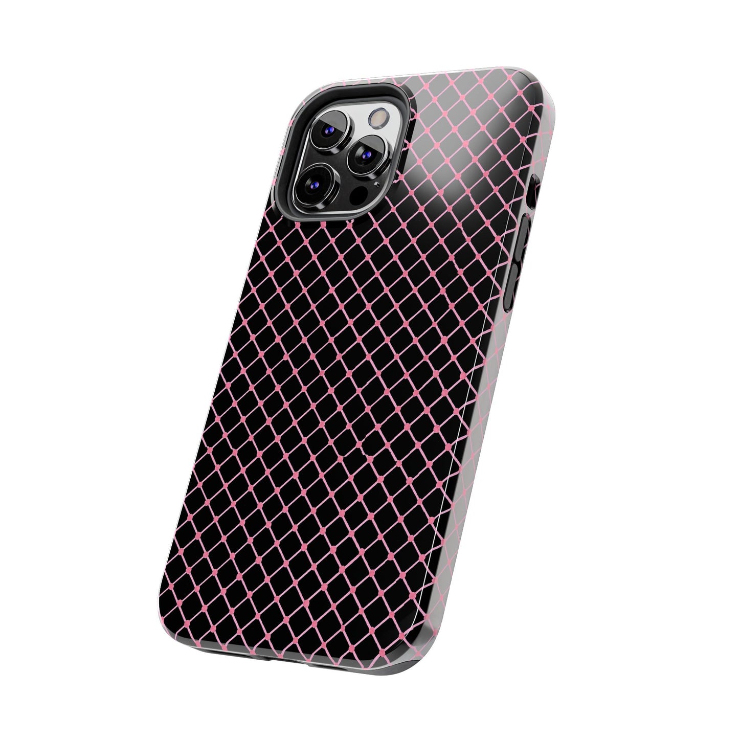 Cyclone Fence Black / Pink Phone Case