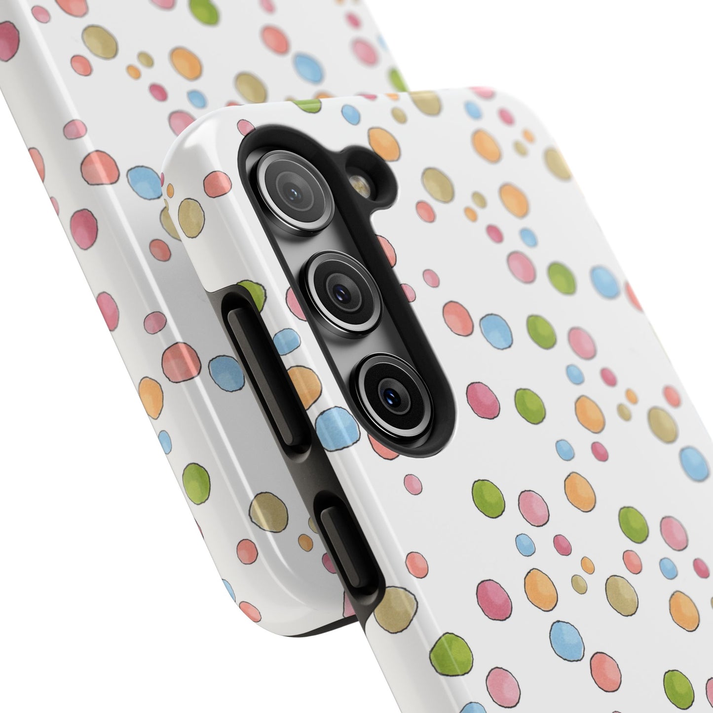 Clown Dots White Phone Case