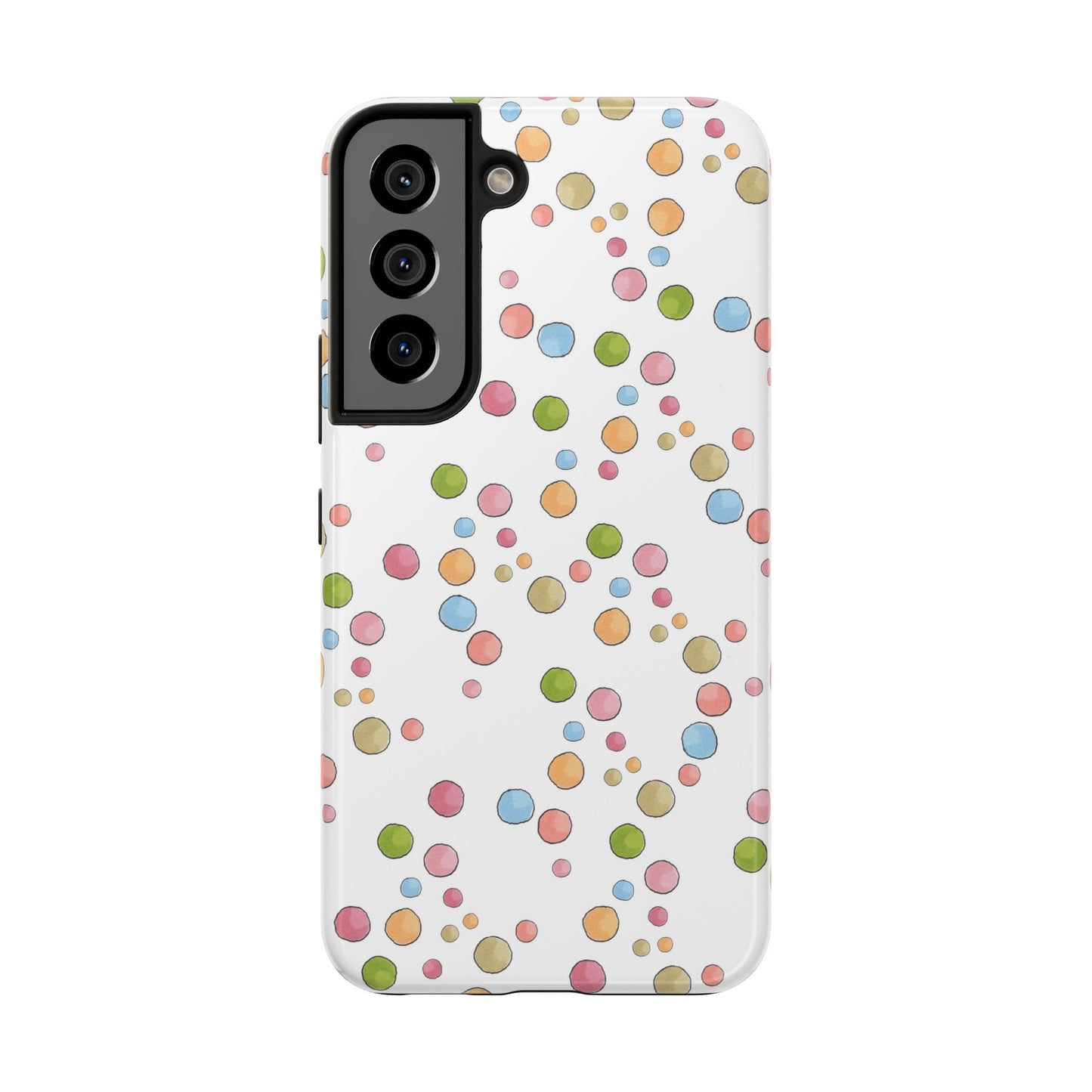 Clown Dots White Phone Case