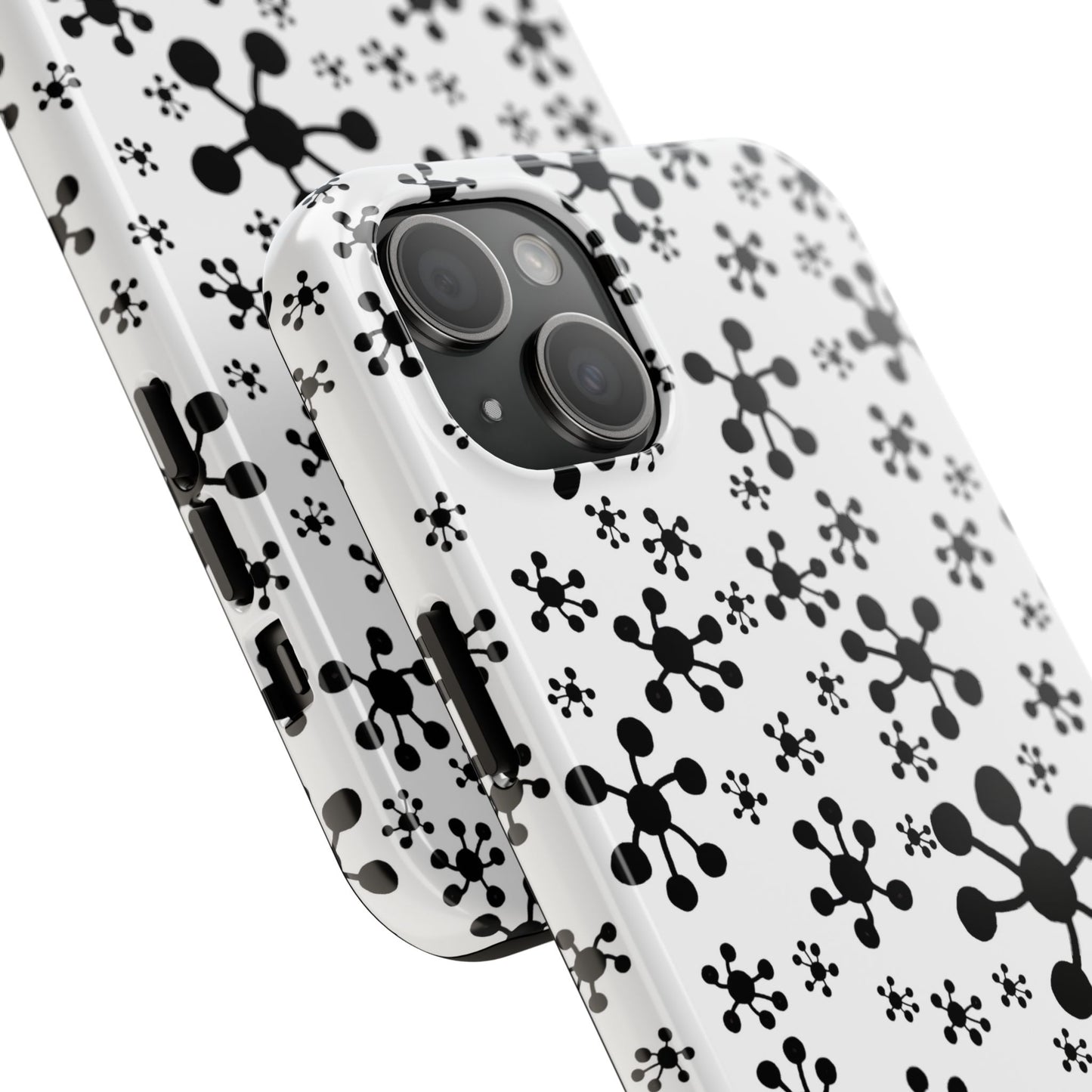 Jacks White / Black Phone Case