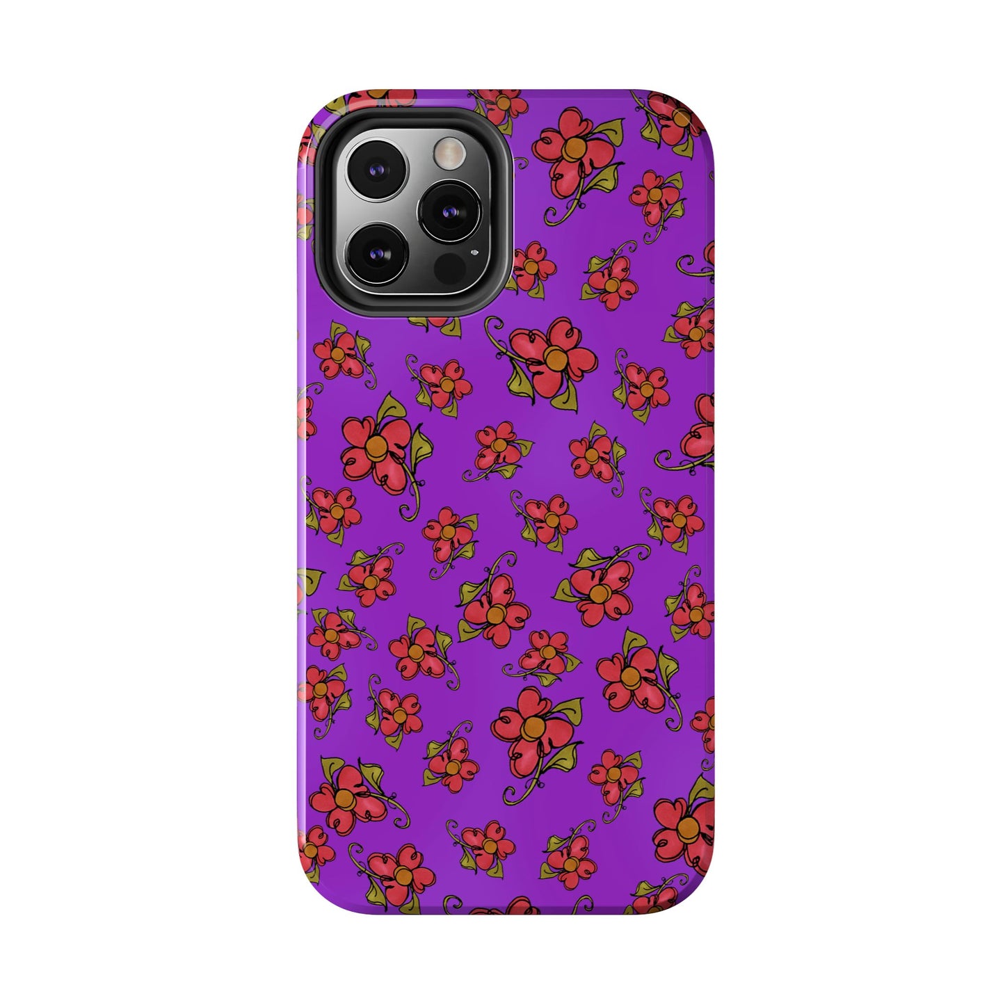 Daisy Caper Purple Phone Case