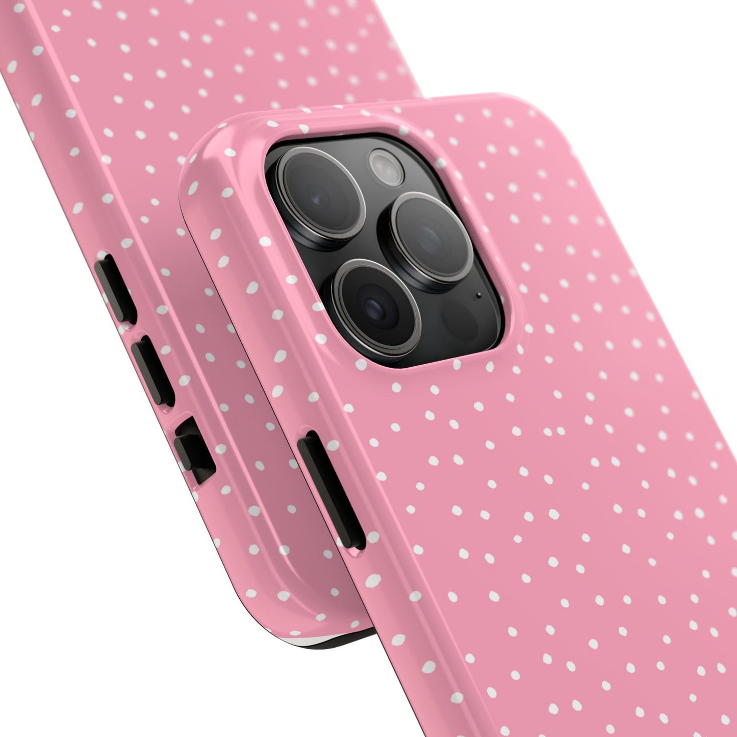 Dinky Dots Pink / White Phone Case