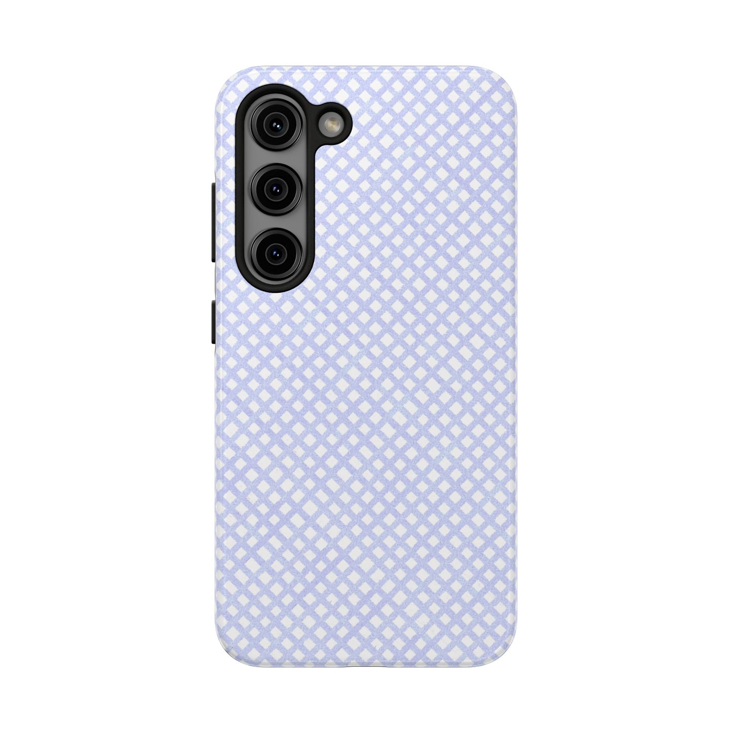 Bias Check Light Blue Phone Case