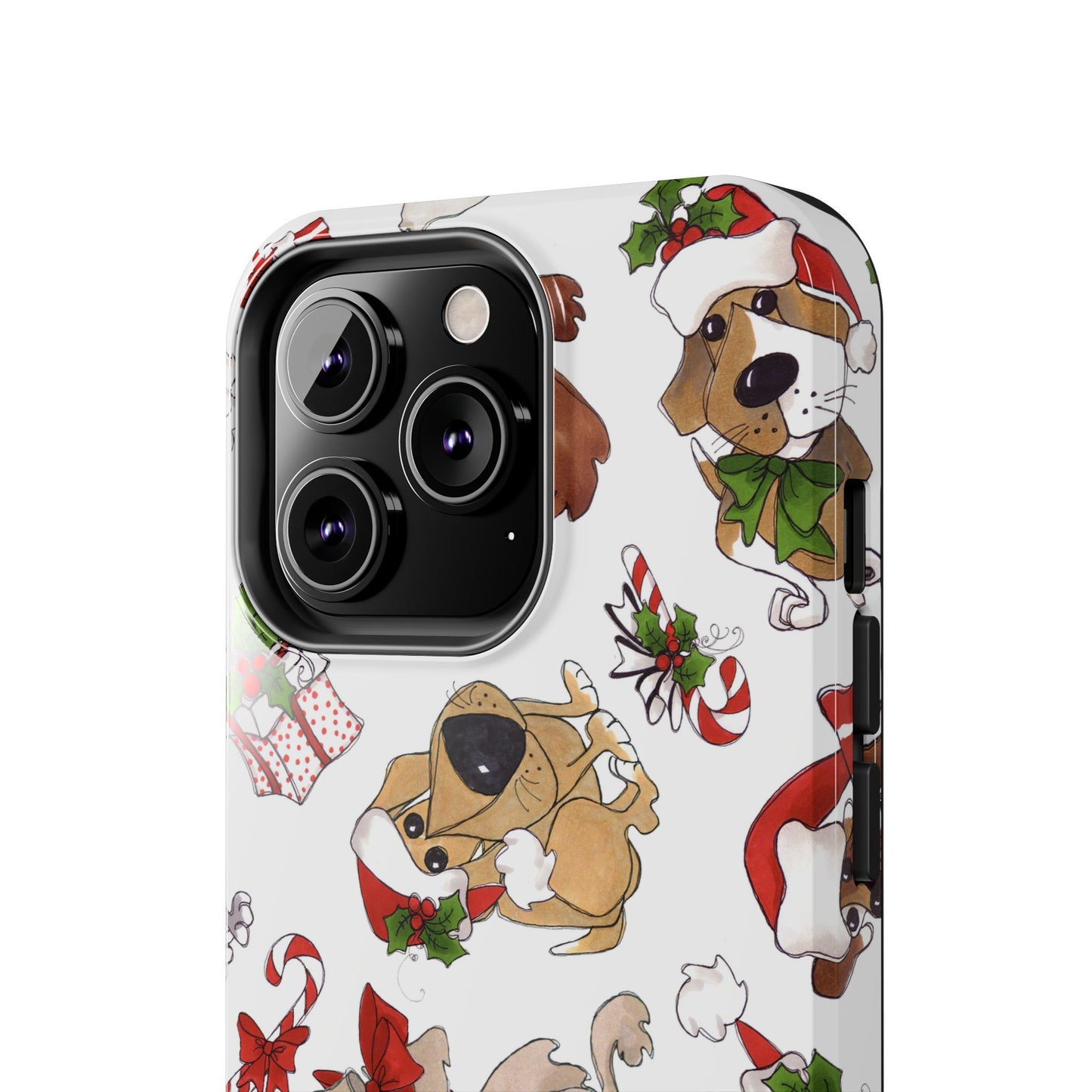 Doggie Toss White Phone Case