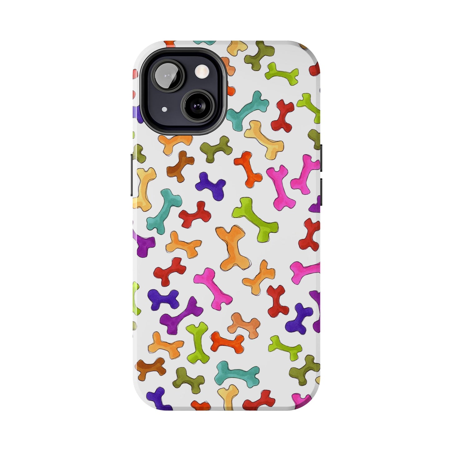 Happy Bones White Phone Case