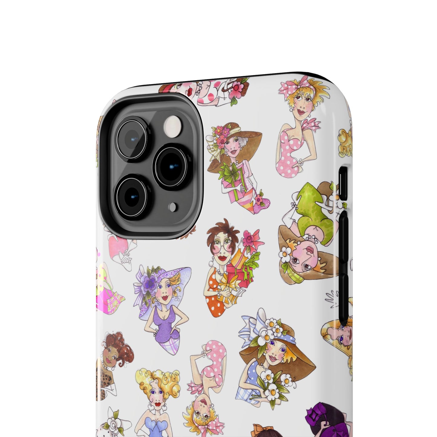 Fast Women Tossed White Phone Case