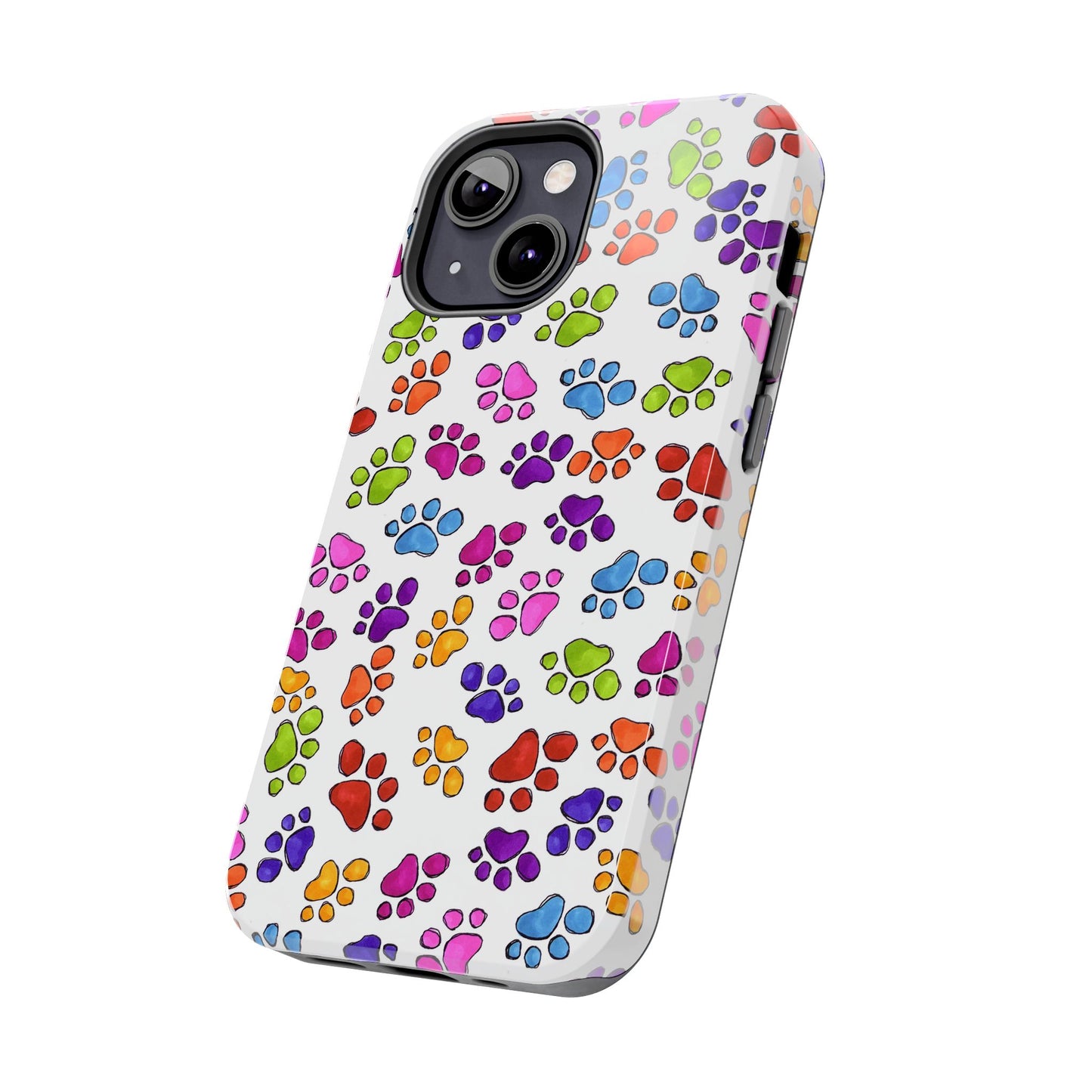 Fancy Paws White Phone Case