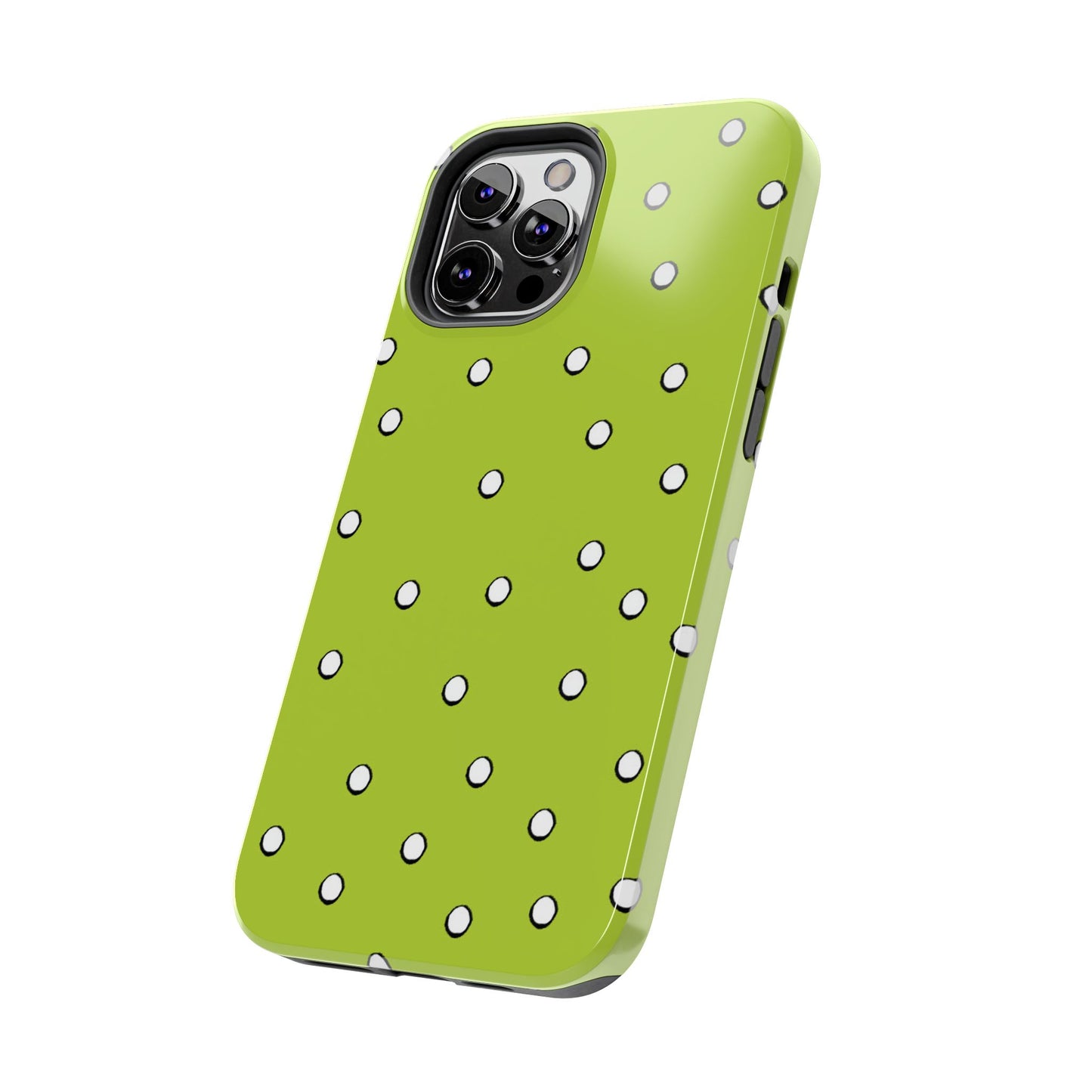 Lime Dots Phone Case