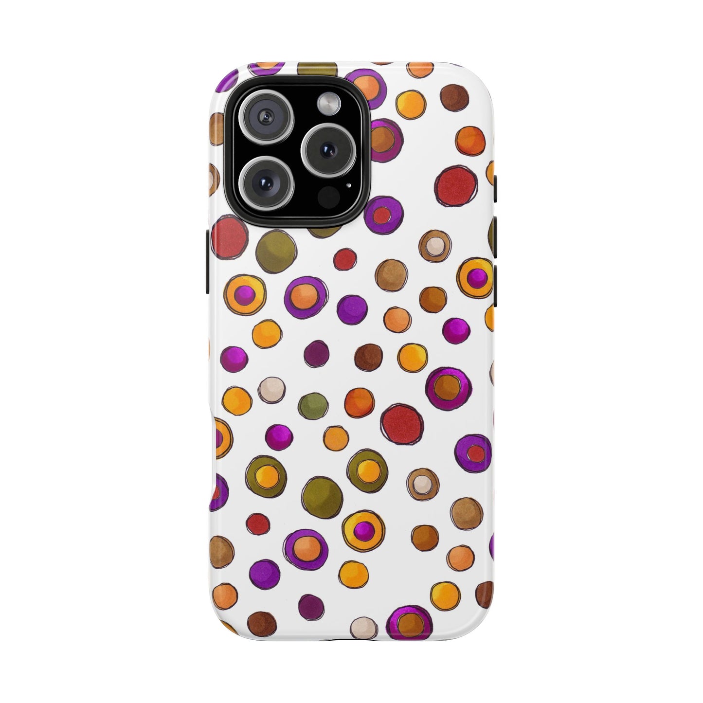 Sesame Dot White Phone Case