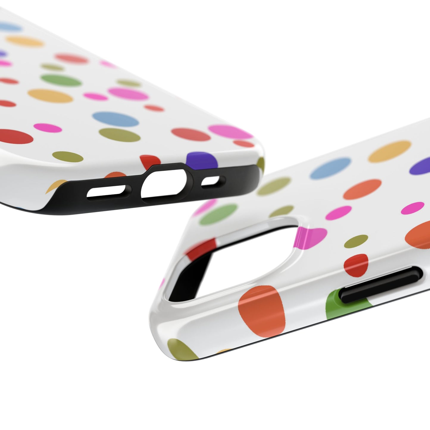 Dot Assortment White Phone Case