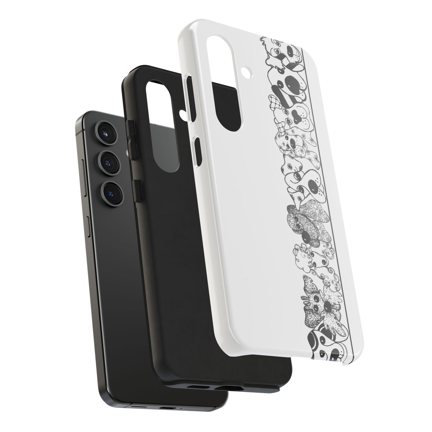 Doggie Dear Border Phone Case