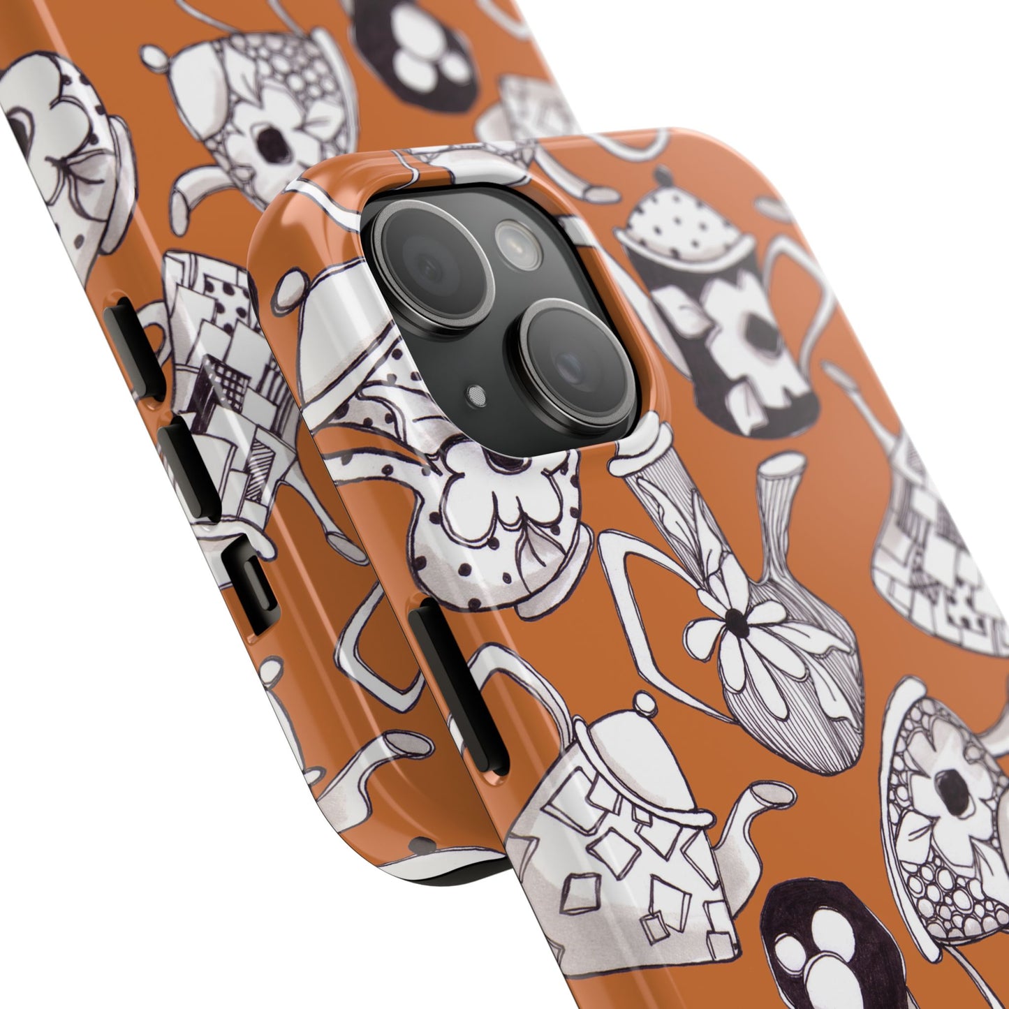 Fancy Pots Bronze Phone Case