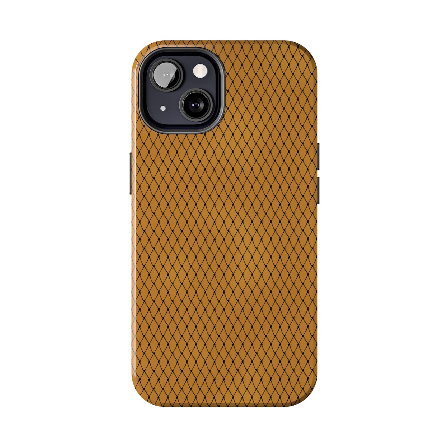 Fishnet Gold Phone Case