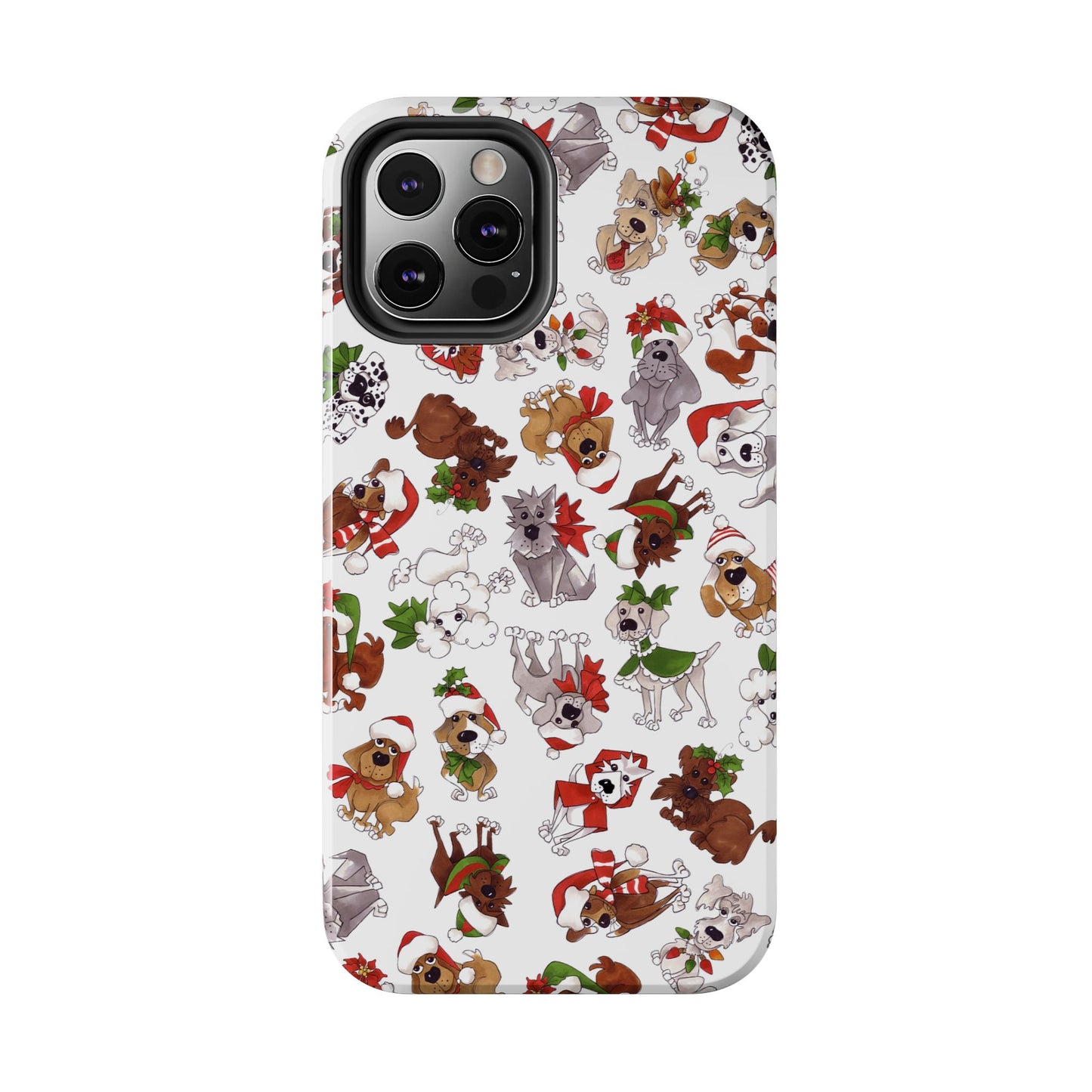 Doggie Toss White Phone Case