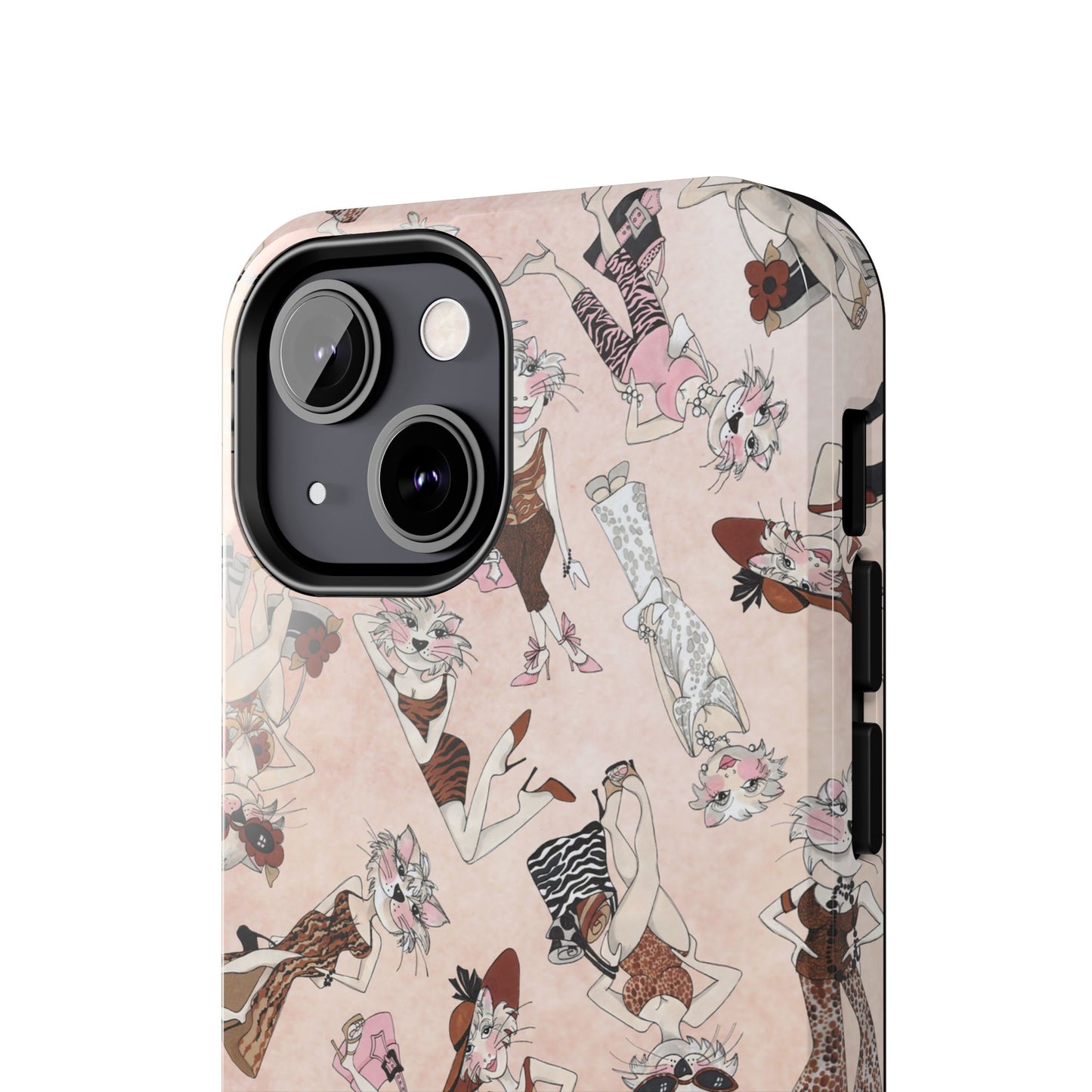 Spotted Lilies Pink Phone Case