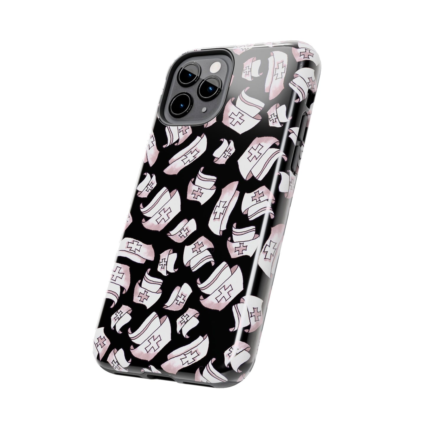 Happy Hats Black Phone Case