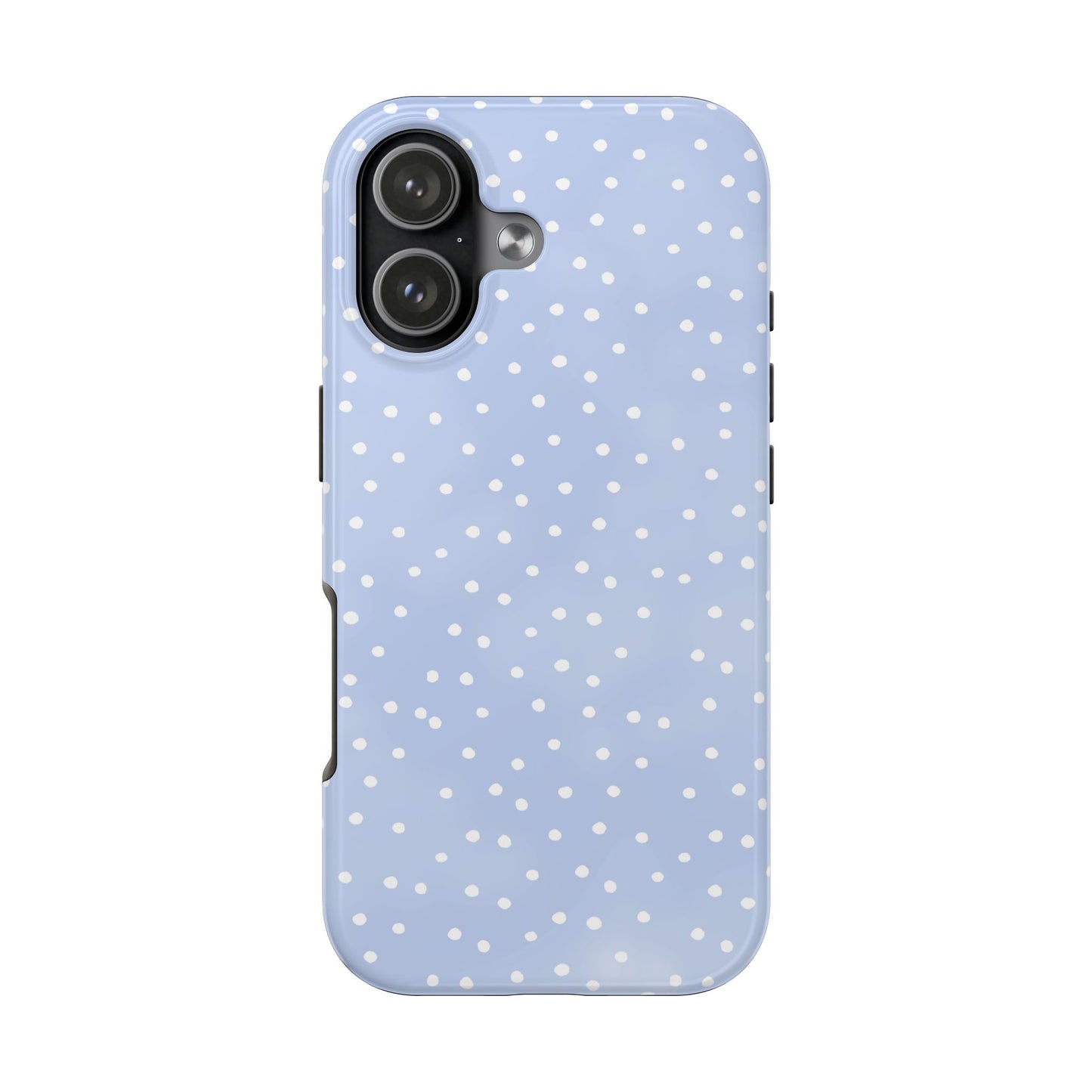 Petite Dots Blue / White Phone Case