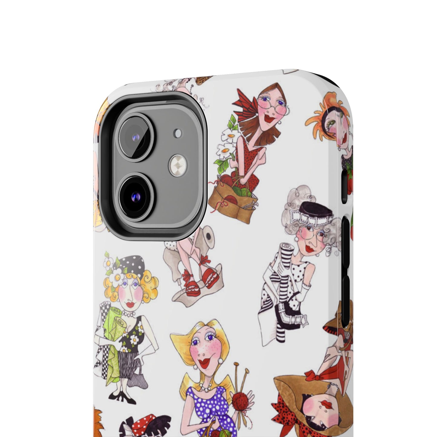 Creative Toss White Phone Case