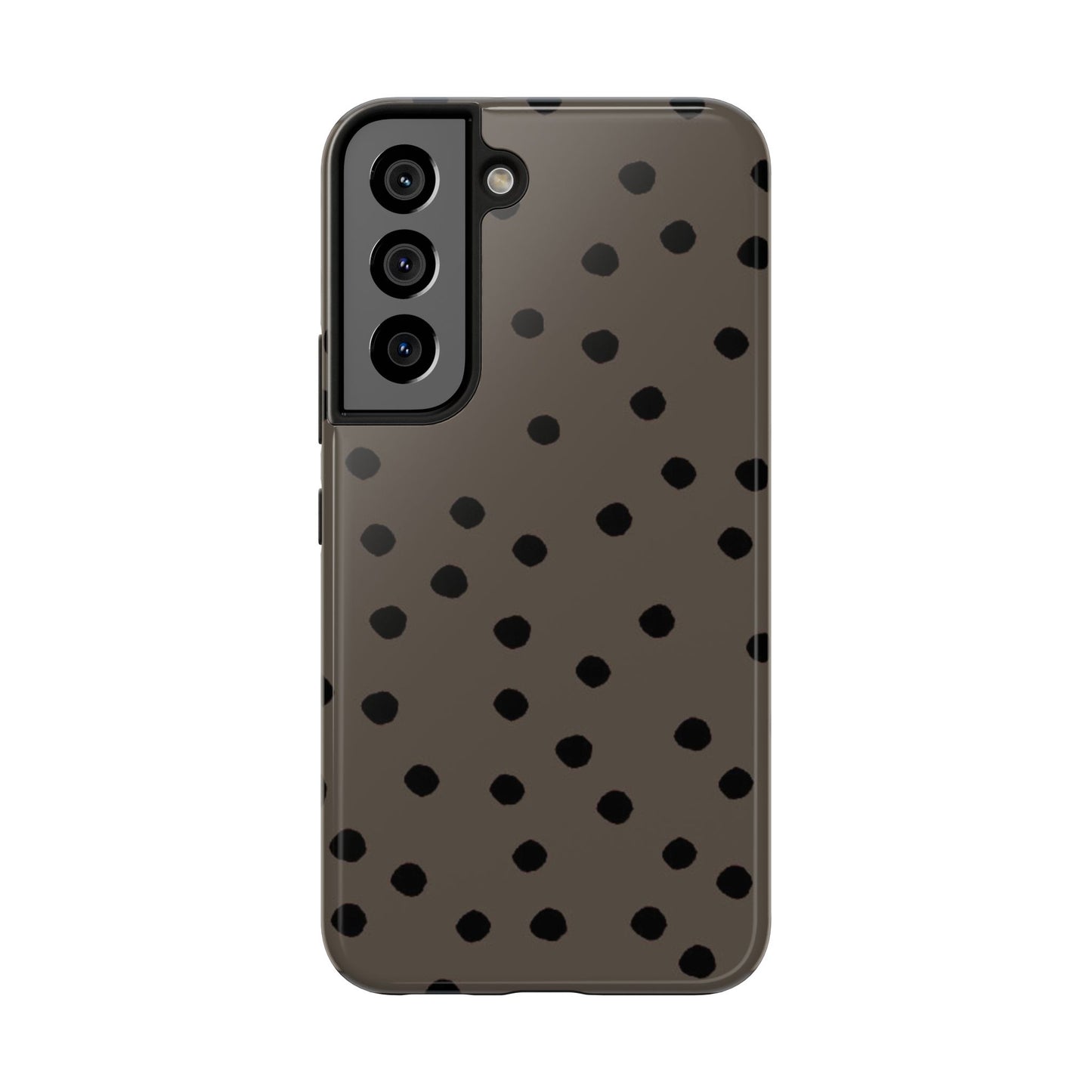 Dinky Dots Toast / Black Phone Case