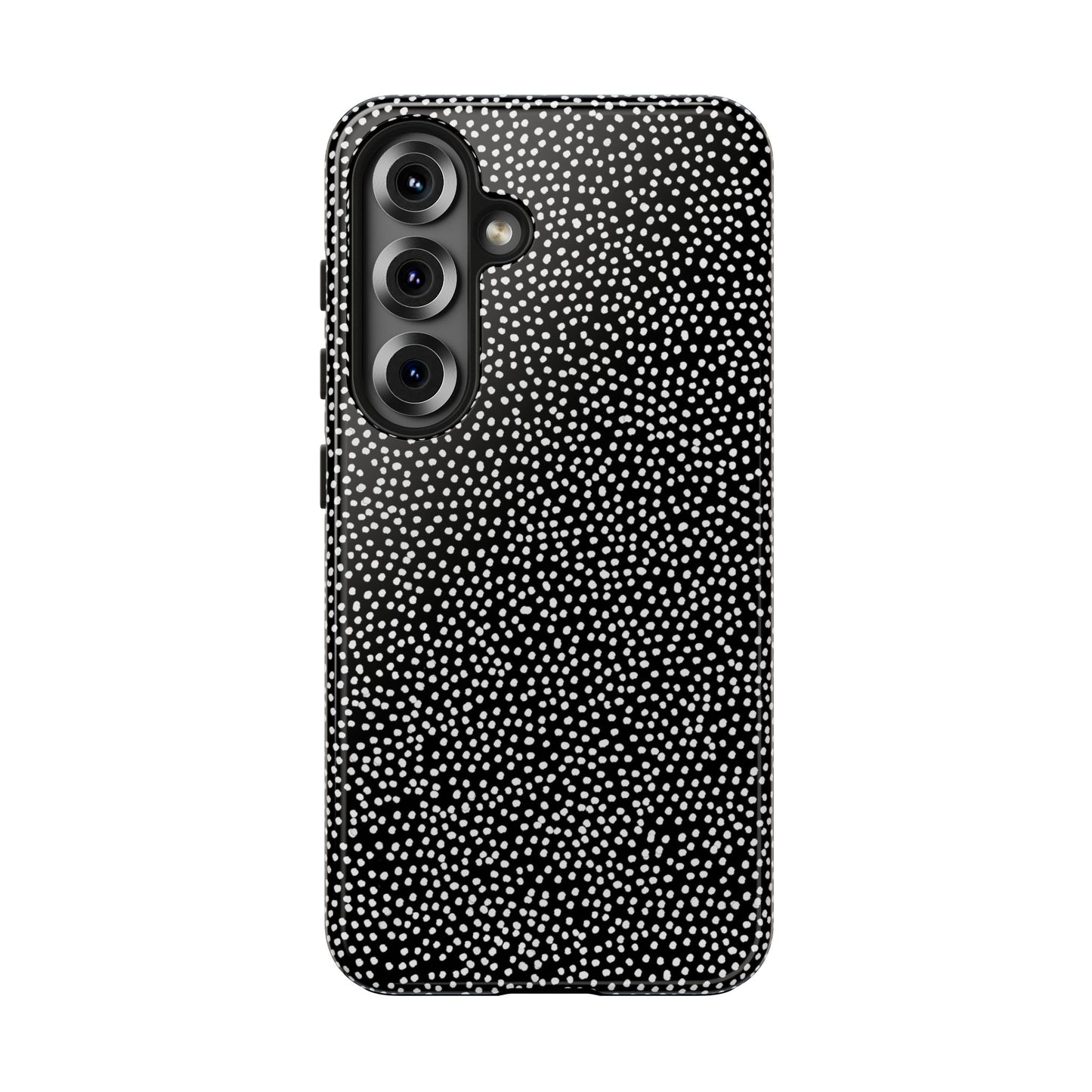 Baby Dots Black / White Phone Case