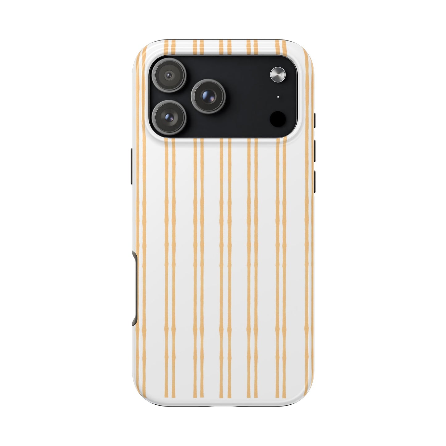 Double Stripe Yellow Phone Case