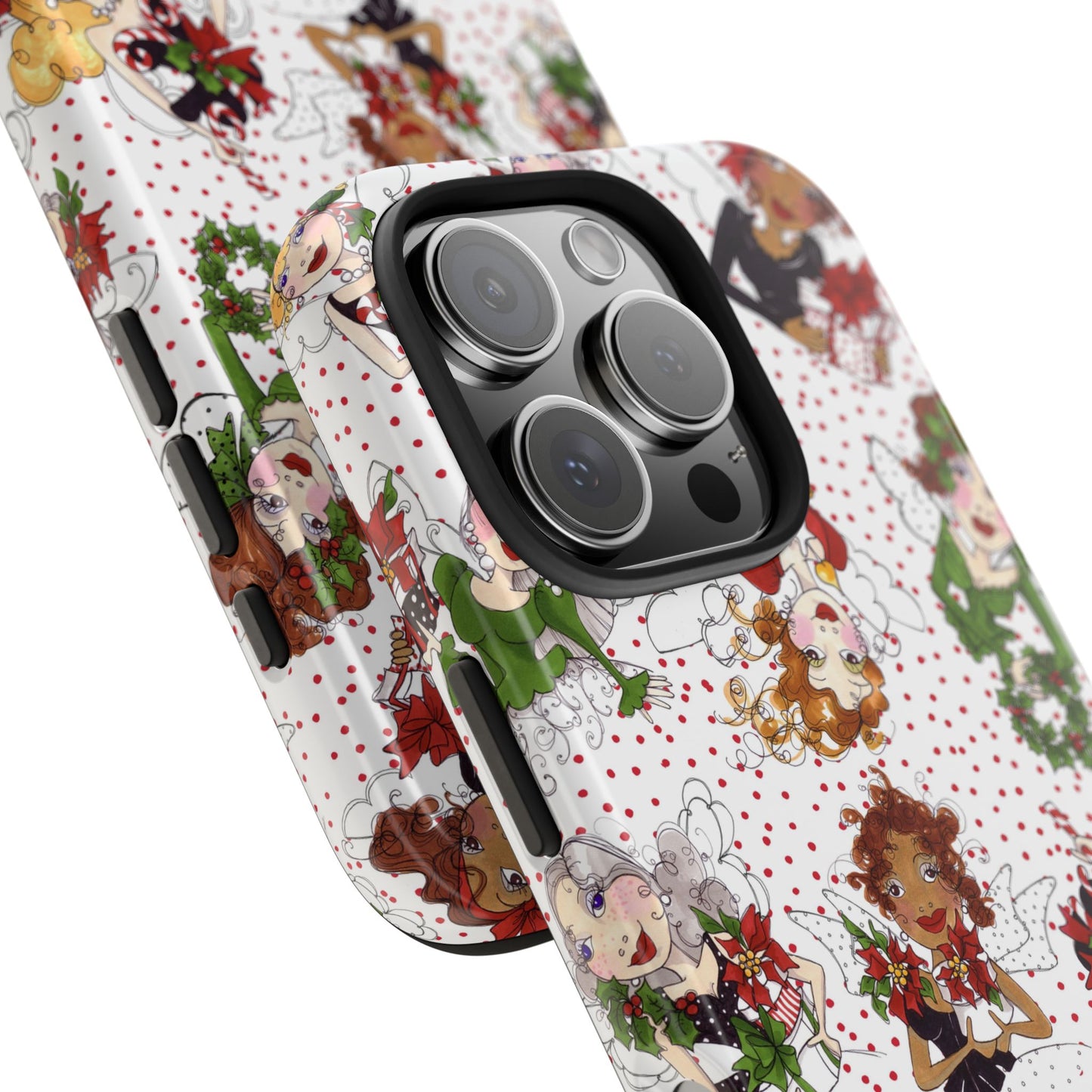 Fairy Toss White / Red Phone Case