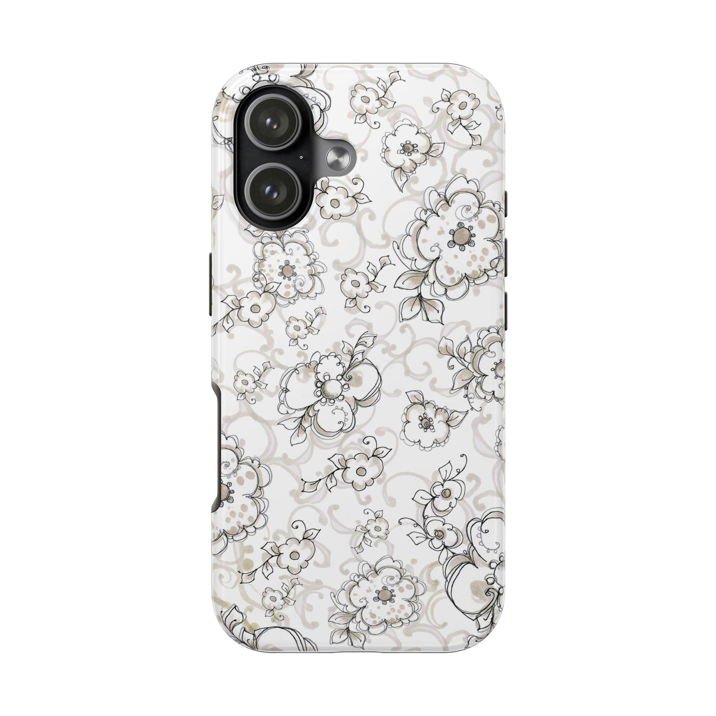 Angel Flowers Phone Case