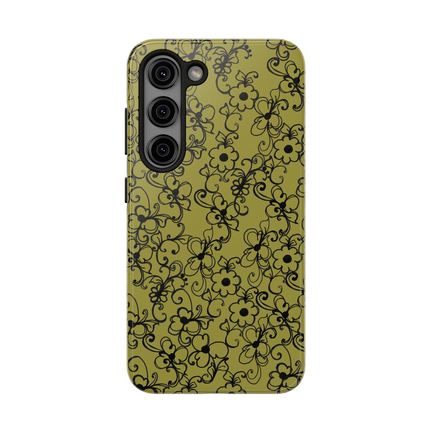 Daisy Jungle Green Phone Case