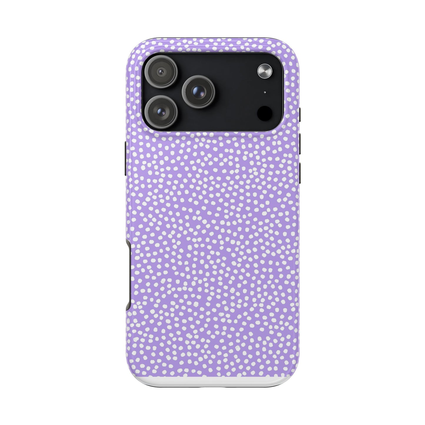 Bitty Dots Lilac / White Phone Case