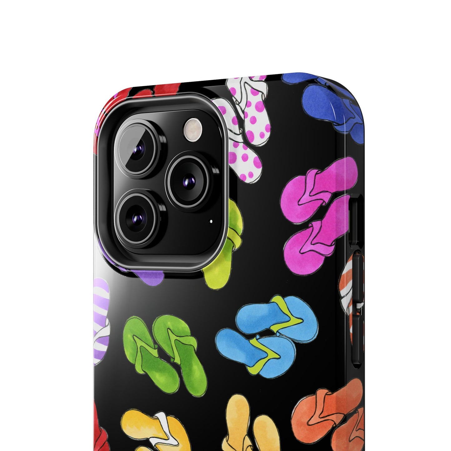 Fun Flops Black Phone Case