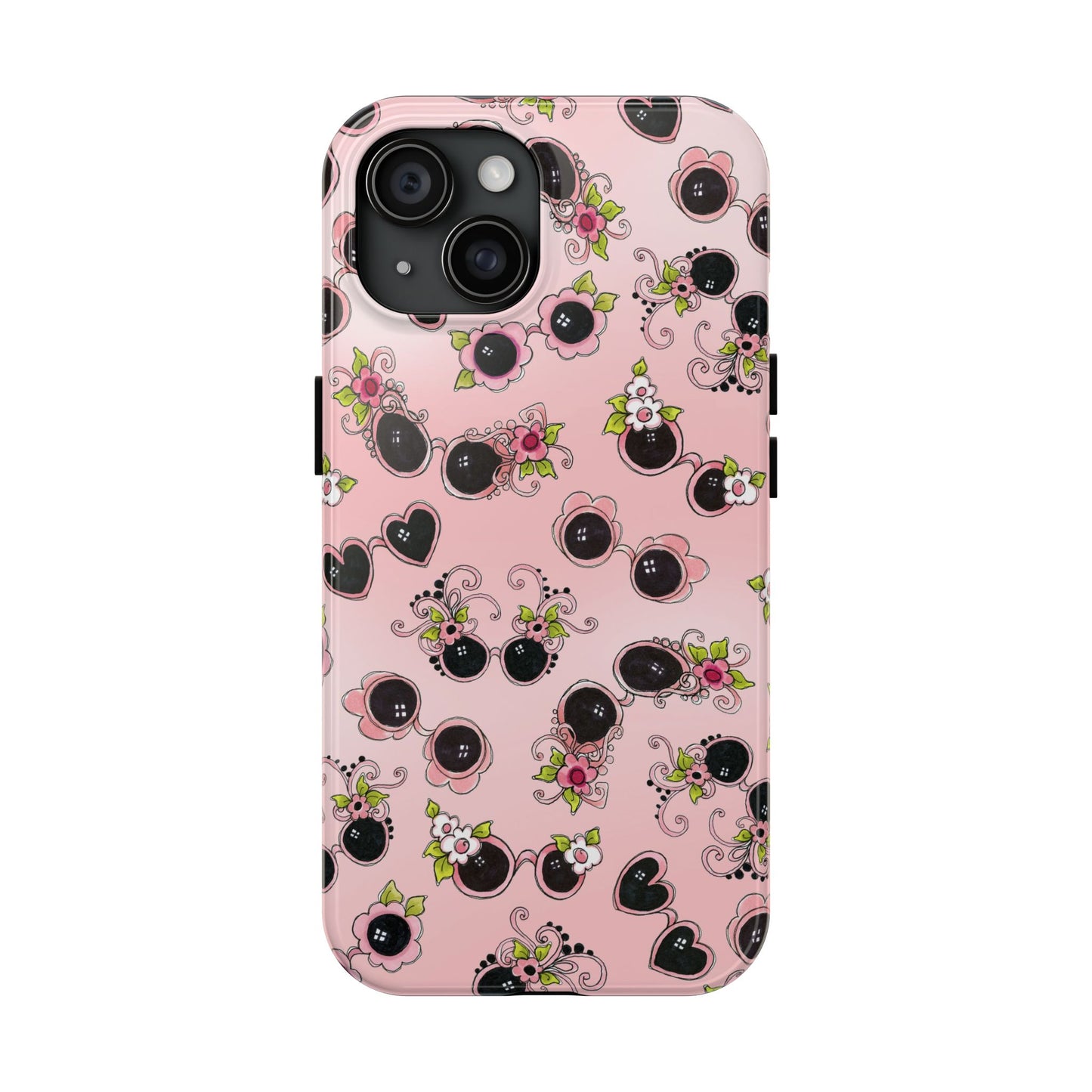 Tossed Shades Pink Phone Case