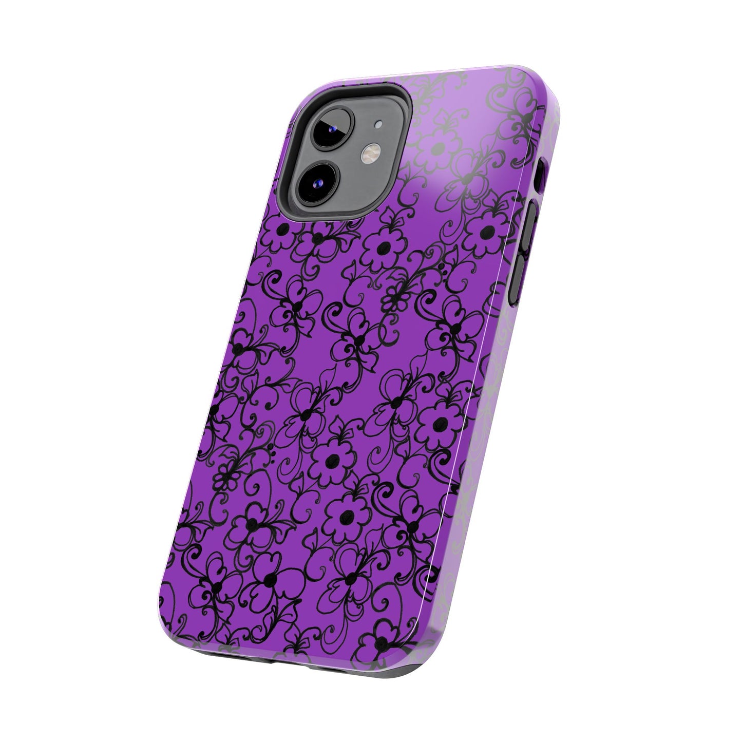 Daisy Jungle Purple Phone Case