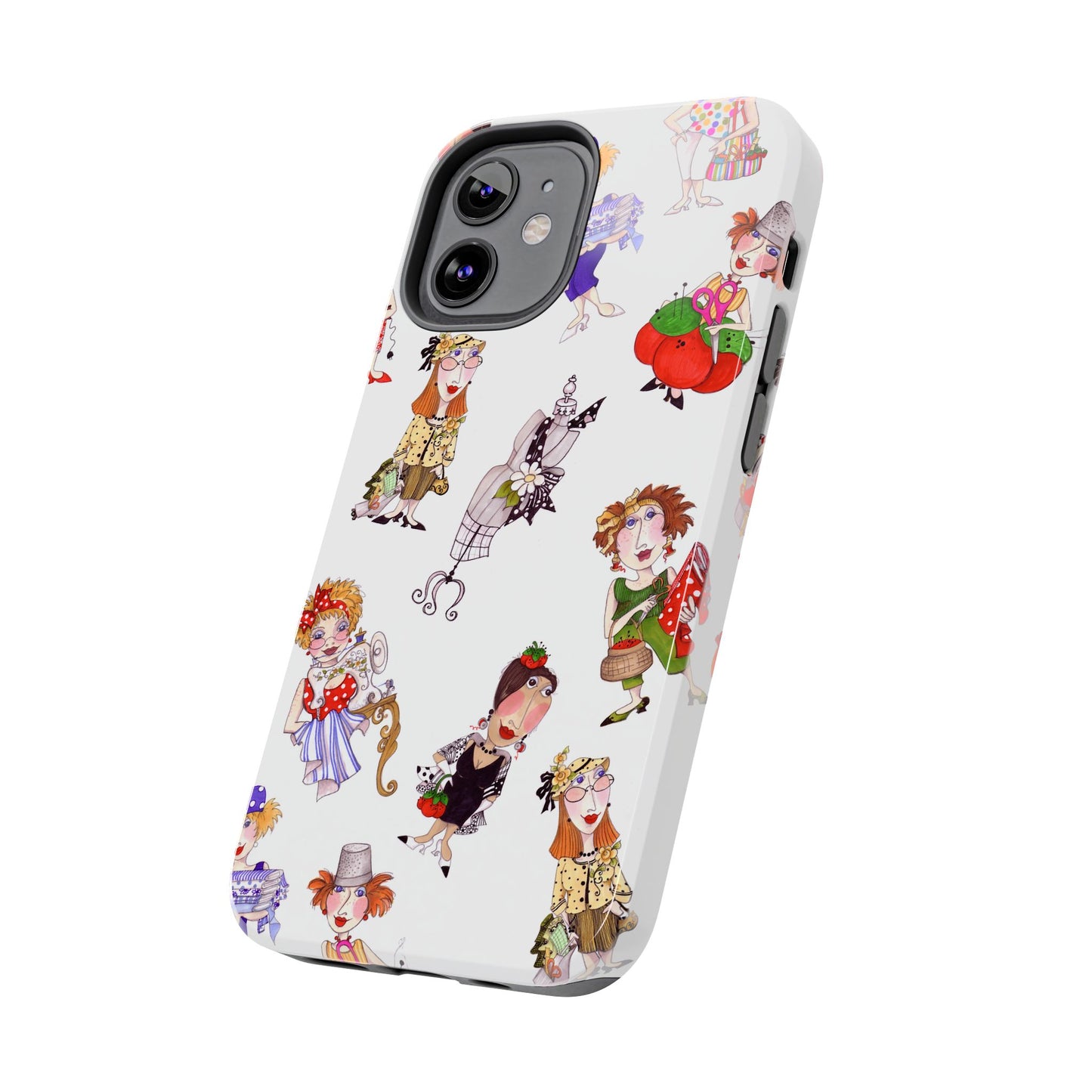 Sewphisticates White Phone Case