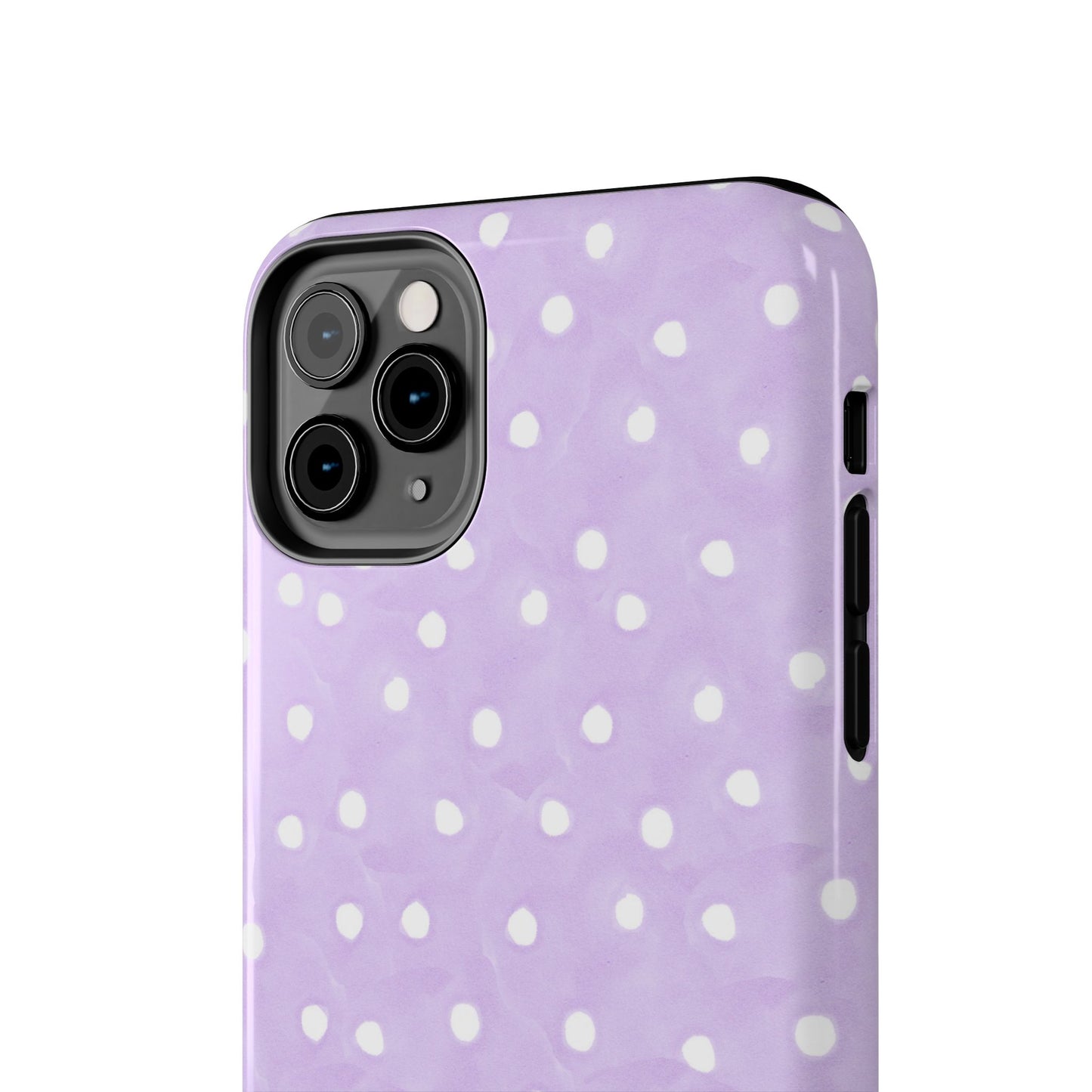 Space Dots Lilac / White Phone Case