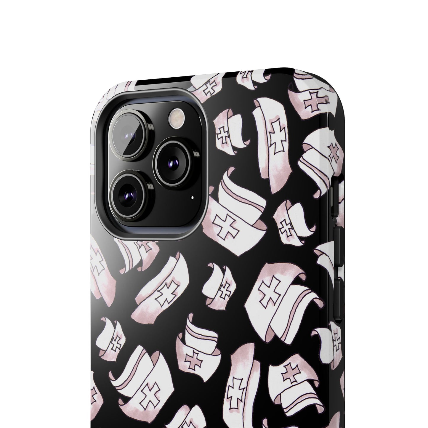 Happy Hats Black Phone Case