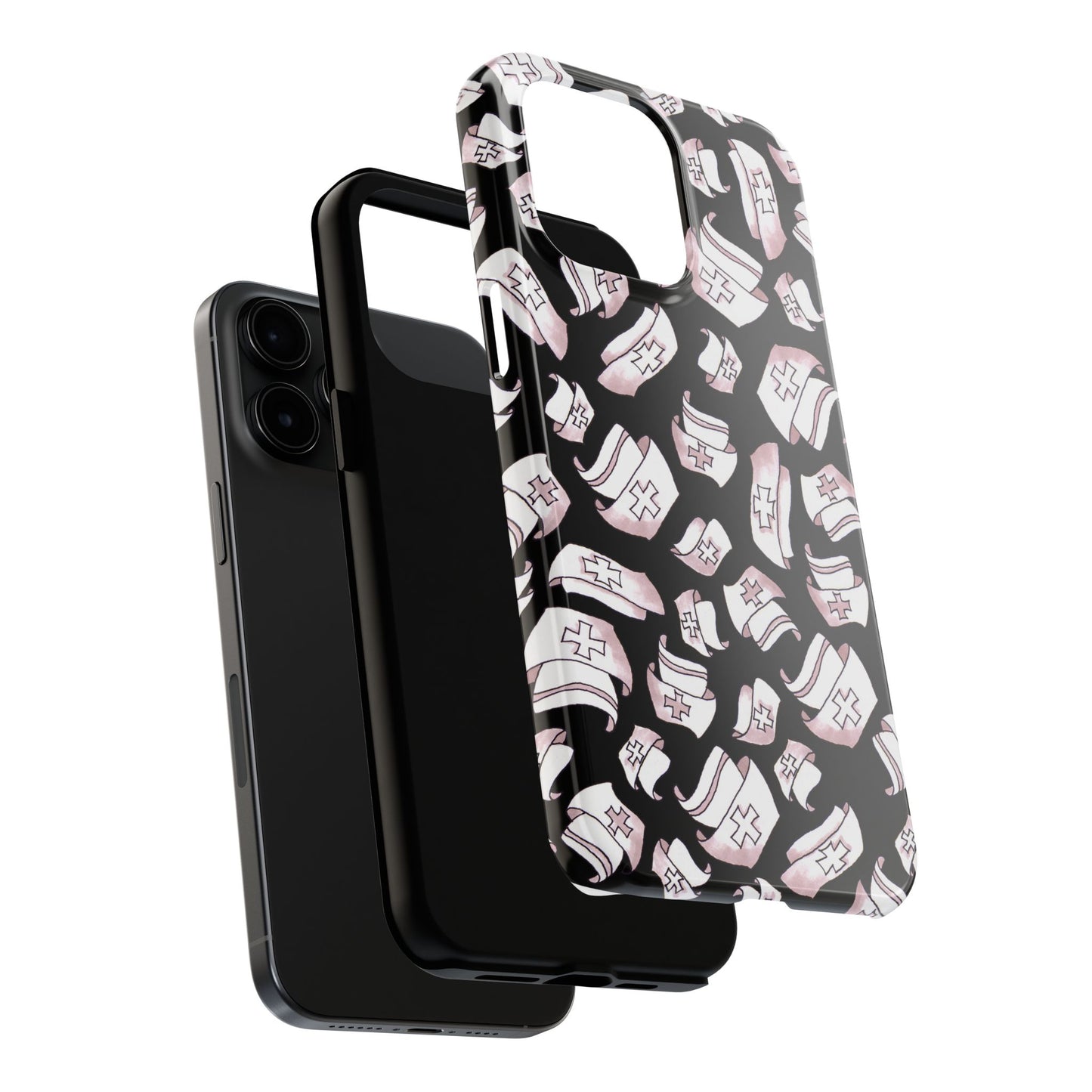 Happy Hats Black Phone Case