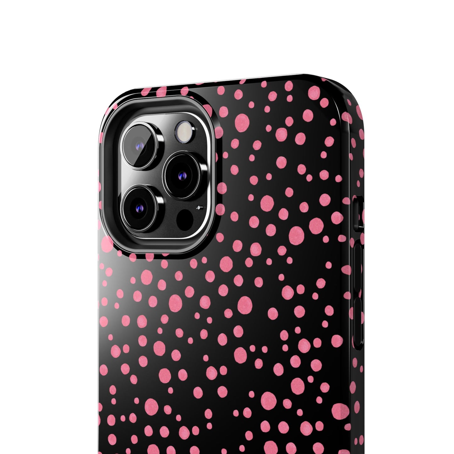 Balloon Dots Black / Pink Phone Case