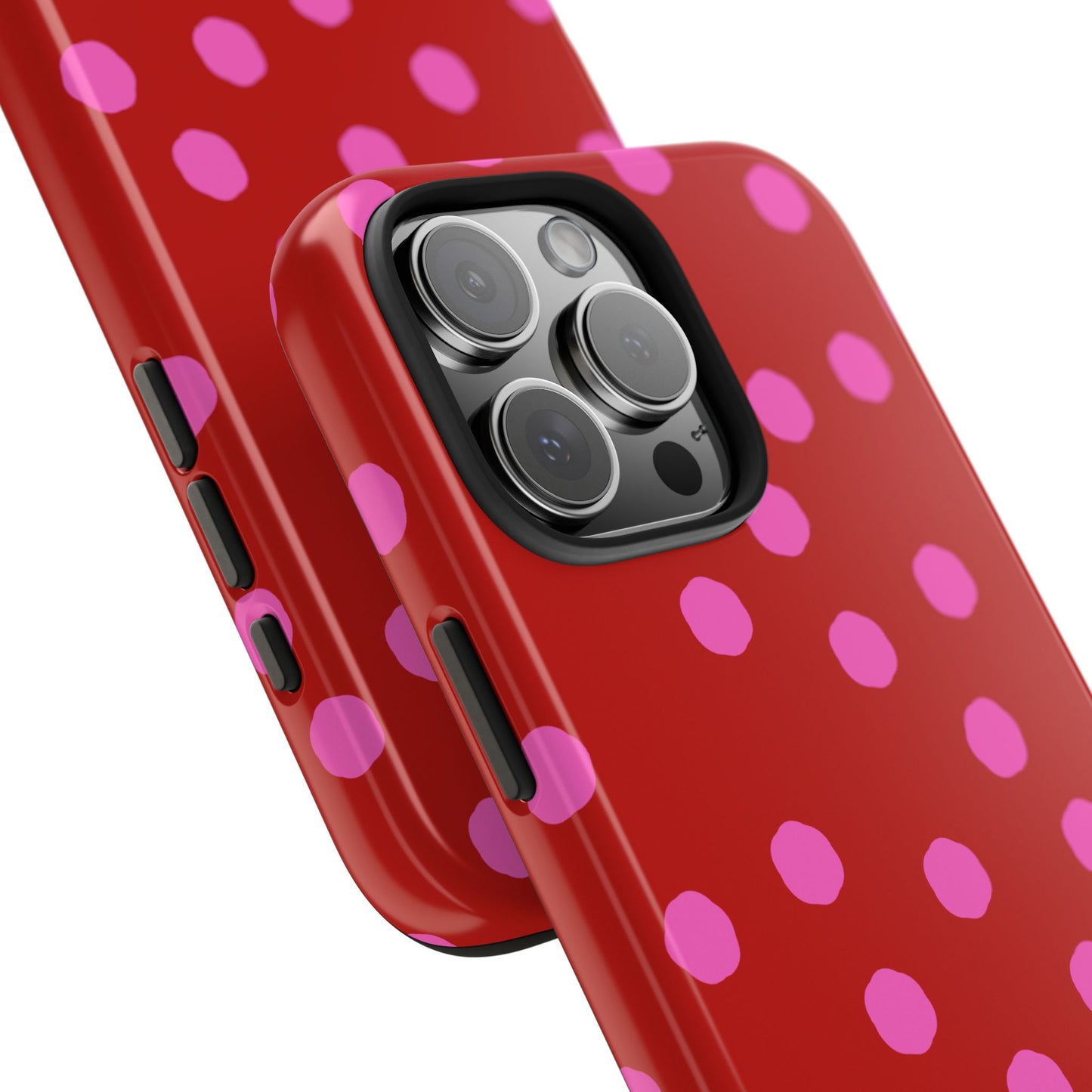 Jumbo Dots Red / Pink Phone Case