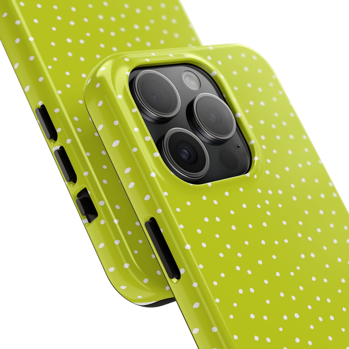 Dinky Dots Lime / White Phone Case
