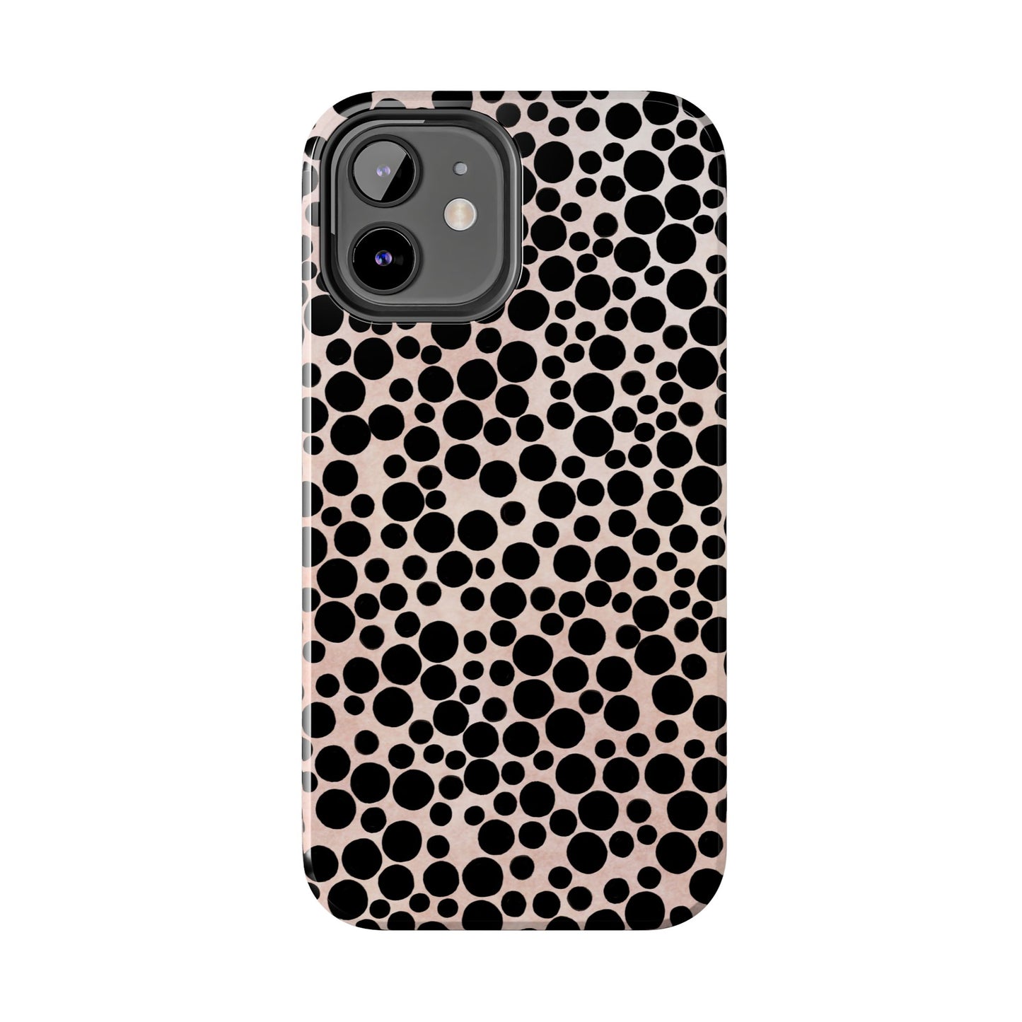 Felt Dots Pink Phone Case