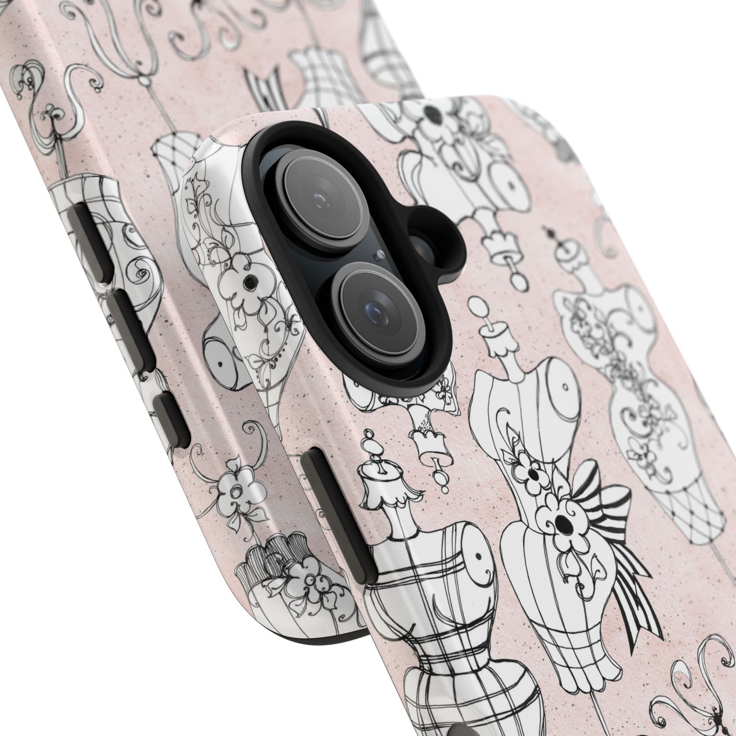 Mannequineque Silver Phone Case